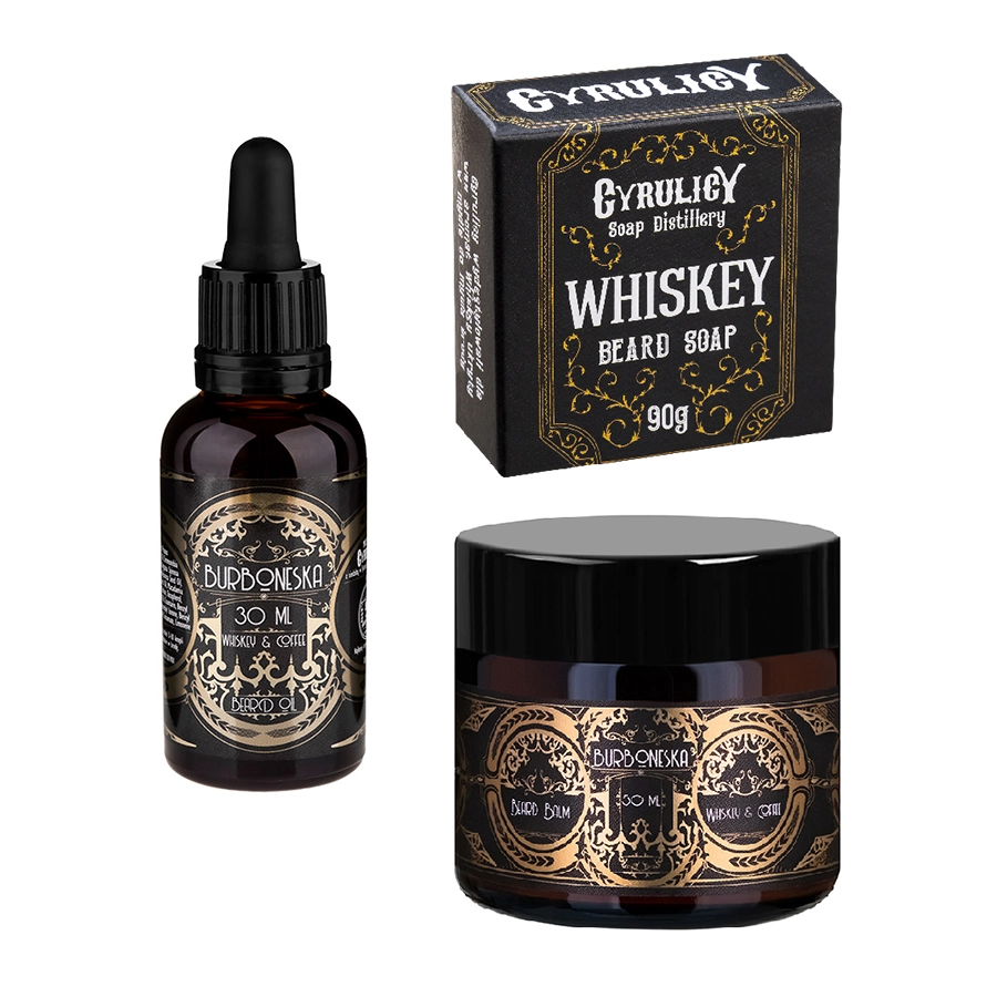 Zestaw kosmetyków do brody "Whiskey & Coffee"